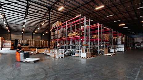 The Hamofa Logistics warehouse